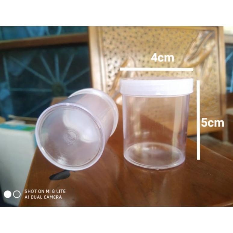Pot Urine 50 cc isi(80/pcs) Plastik / Cup Slime / Pot Salep Dahak 50cc 50ml 50 ml 5 terlaris