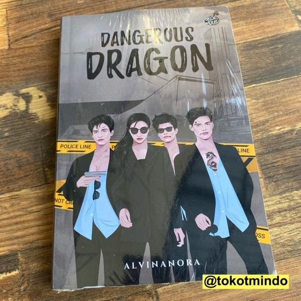 Ready Novel DANGEROUS DRAGON (Alvinanora)