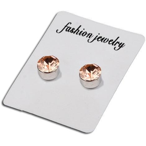 LIMITED Warna Berlian Magnet Tanpa Lubang Telinga Anting-Anting Magnet Kuat Model Pria dan Wanita Ta