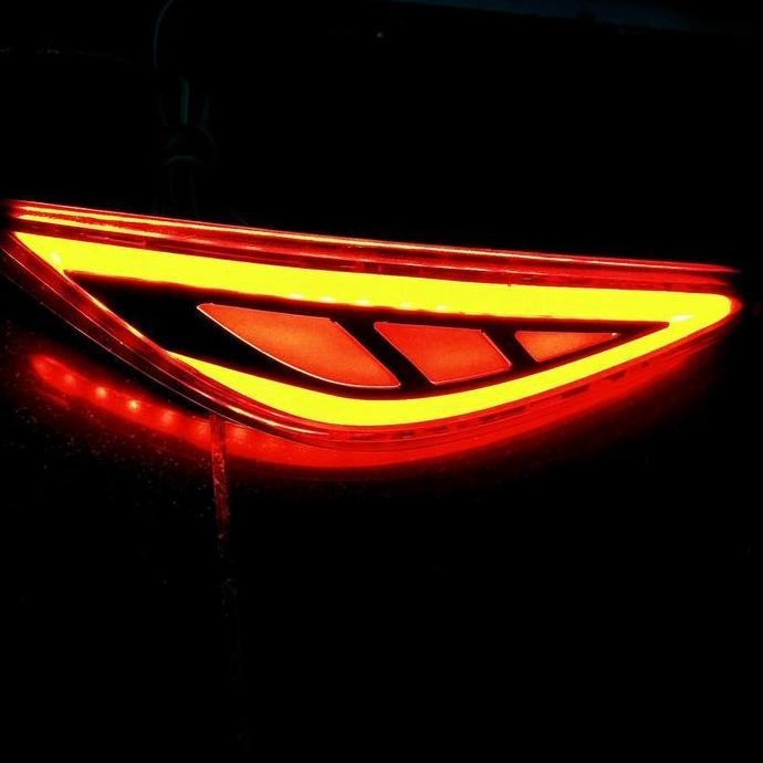 Reflektor Bemper Belakang All New Rush 2018 Lampu Plasma Led Cob