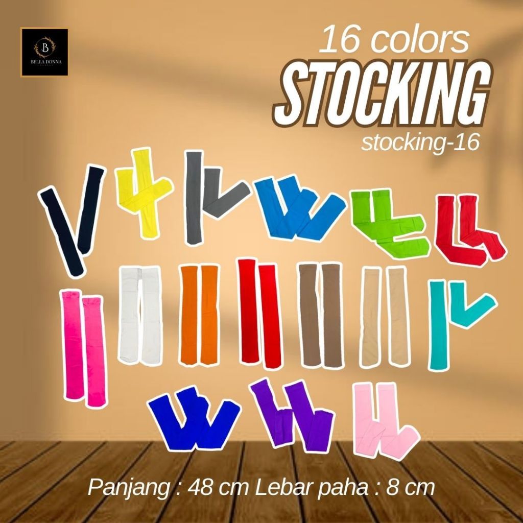 Belladonna_Id [Cod] Pakaian Dalam Lingerie Stocking-16 Model Student Thigh Socks Wanita Dewasa Sexy 