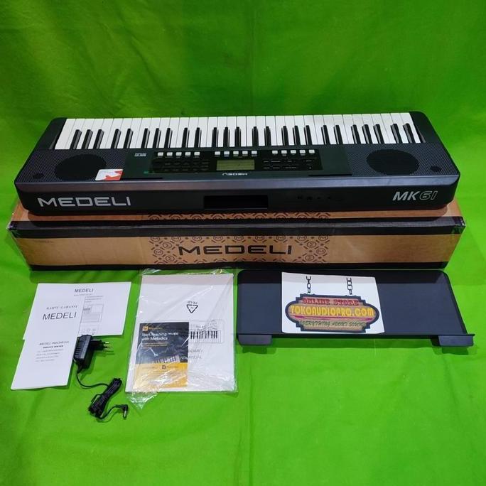 Keyboard Medeli Mk-61 61-Keys keyboard medeli MK61 Piano Keyboard Pemula