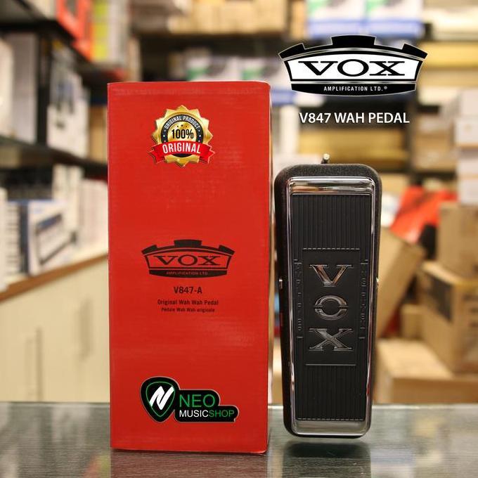 VOX V847A Classic Wah Wah Guitar Effects Pedal