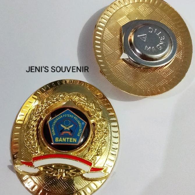 PIN BPPKB BANTEN MODEL OVAL - BROS BPPKB - LENCANA BPPKB