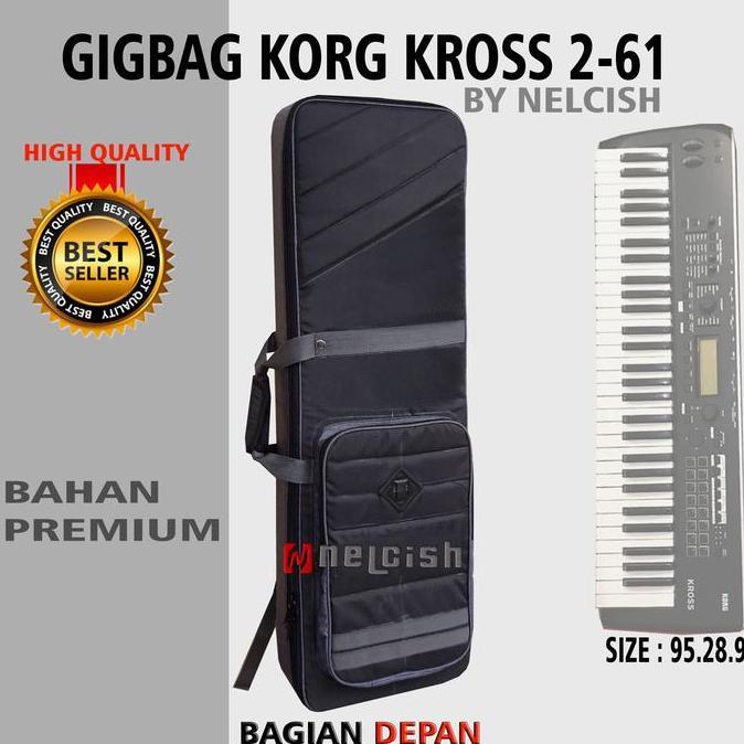 TAS SOFTCASE GIGBAG KEYBOARD KORG KROSS 2-61