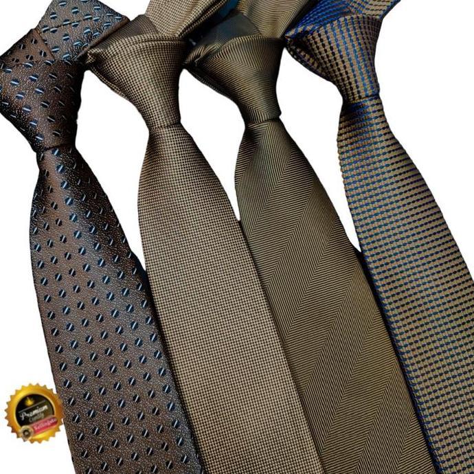 dasi coklat susu dasi kantor pria dasi coklat mewah dasi pria