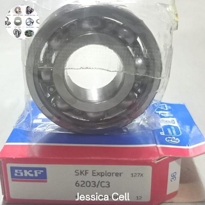 BALL BEARING 6203 C3 SKF / 6203-C3 SKF
