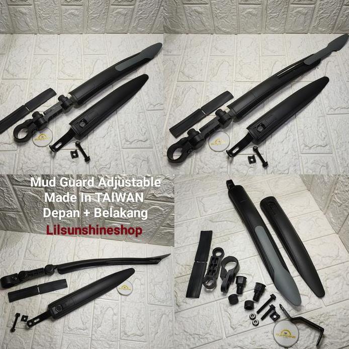 Fender Mudguard Slebor Sepeda MTB Federal Fixie Made In TAIWAN Mud Guard Adjustable
