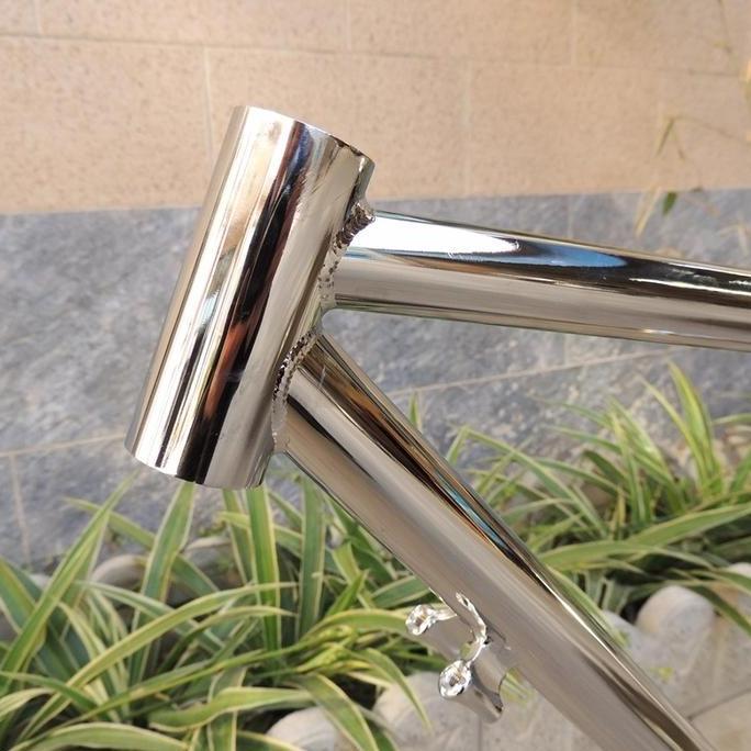 Chromoly frame rodebike frame set includ fork