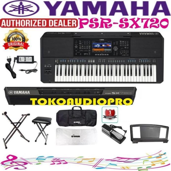 yamaha psr sx720 / sx-720 / psr sx 720 keyboard paket