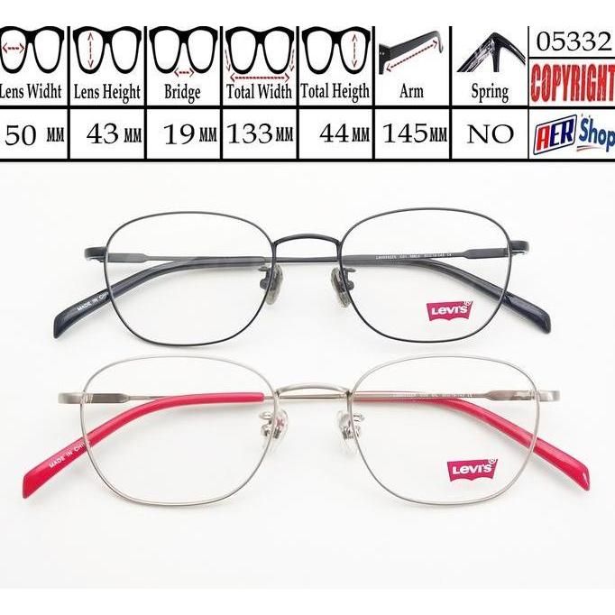 New  frame LEVI'S ORIGINAL frame kacamata original kacamata metal levis