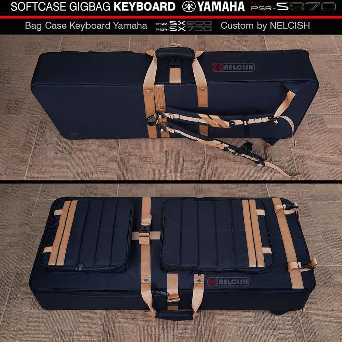 Softcase Gigbag Tas Keyboard Yamaha PSRS670 PSRS770 PSRS970 PSRS975 SX700 SX900 Custom by NELCISH