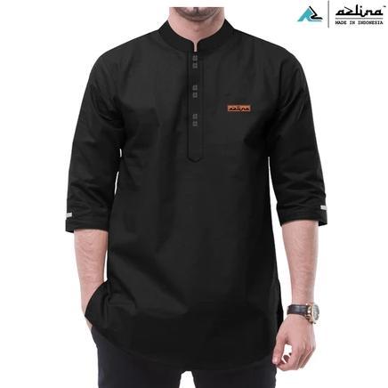 100% Aman Azlina Koko Kurta Pakistan Azlina Premium Baju Atasan Muslim Pria