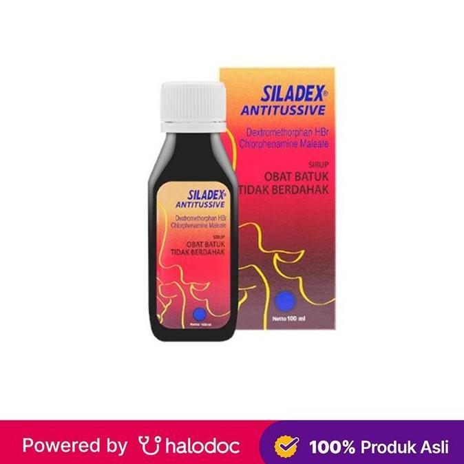Siladex Antitussive Sirup 100 Ml - Obat Batuk & Flu - Halodoc