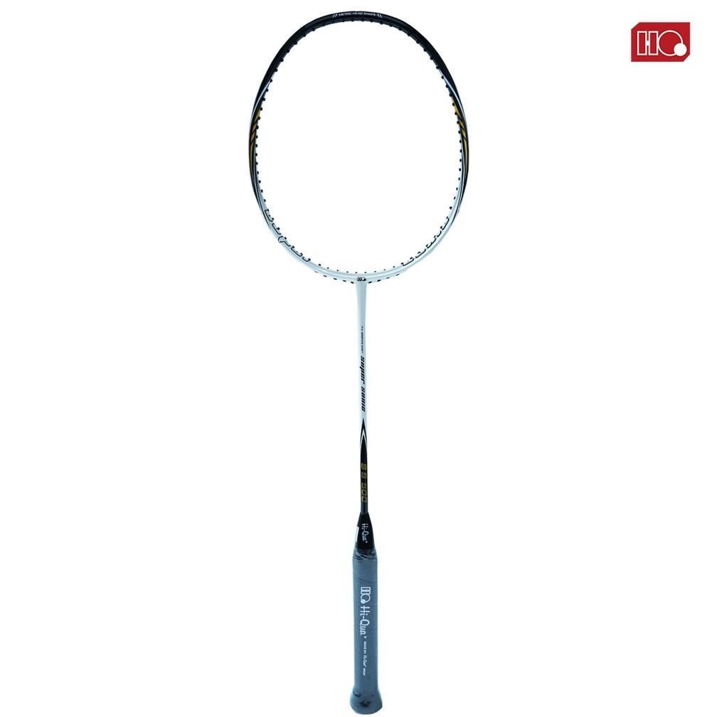 Cuci Gudang Hi-Qua Raket Badminton Bulutangkis Super Sonic Senar Terpasang Full Set Siap Pakai