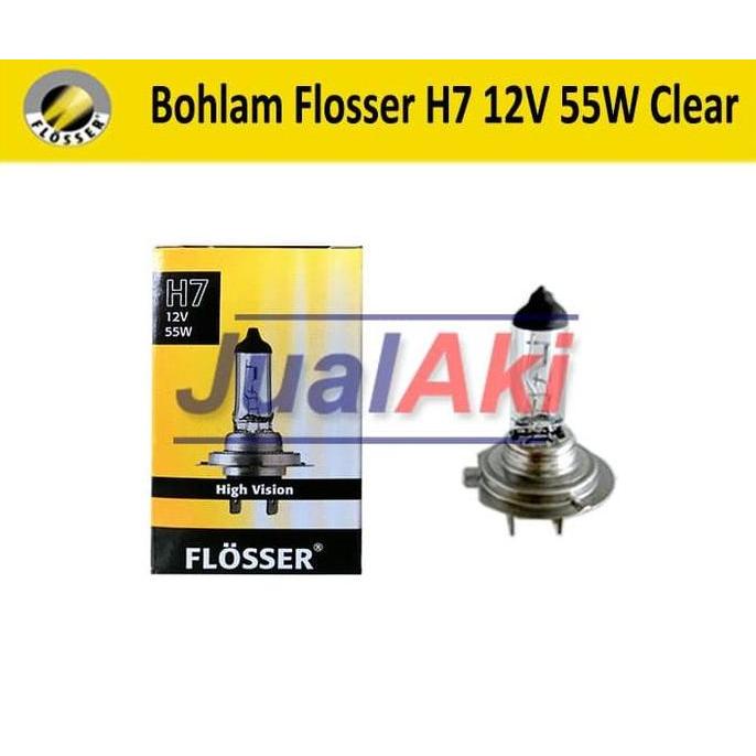 Flosser H7 12V 55W Clear