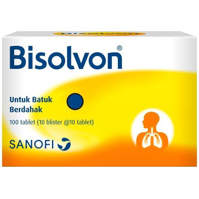 Bisolvon Blister 10 Tablet / Obat Batuk Berdahak / Kimia Farma