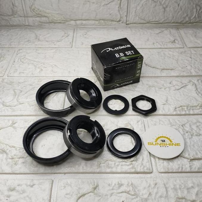 Ready BB Set Kom Gear Tengah BEARING Mangkoan Crank Sepeda BMX 20 PLATINUM