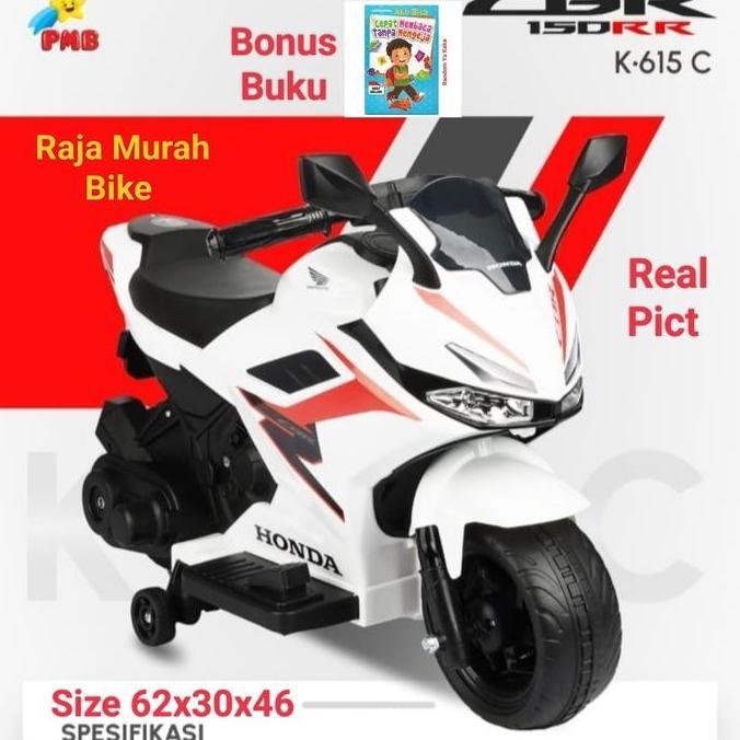New  Motor Aki CBR 150RR K-615C Motoran Aki Anak CBR K615C Motoran Aki CBR