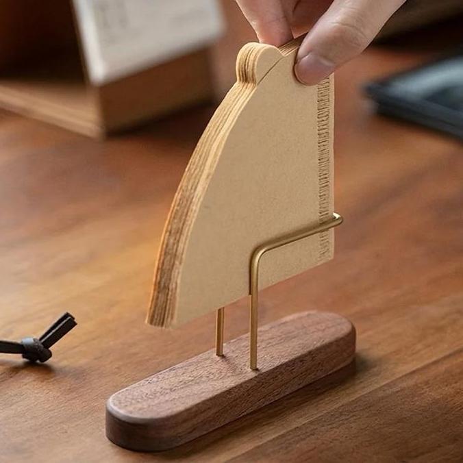 New V60 Paper Filter Wooden Holder - Wooden Holder for paper filter v60