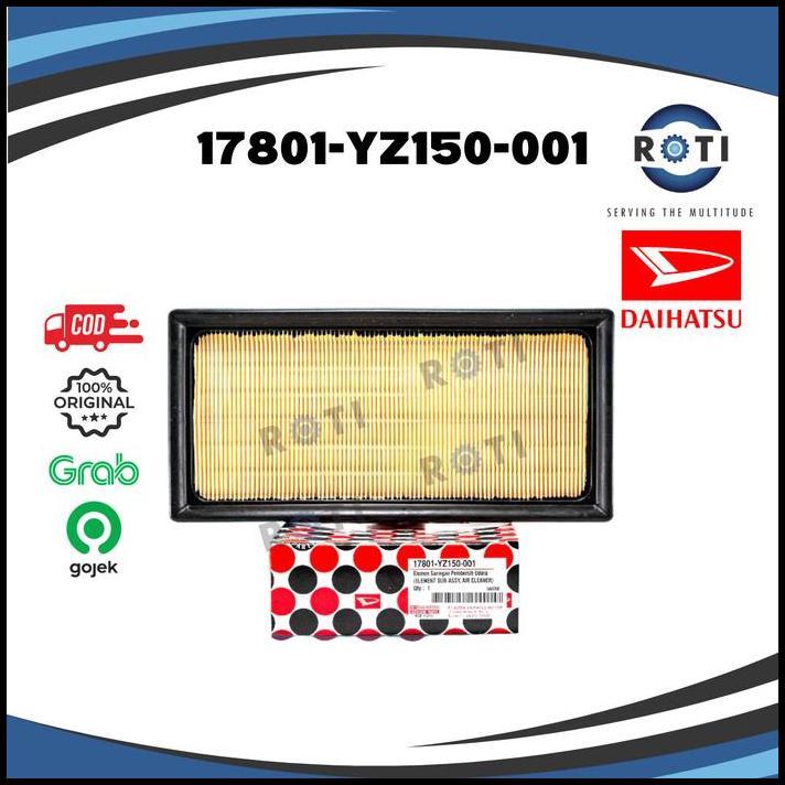 TERBARU DAIHATSU 17801-YZ150-001 FILTER UDARA NEW GREAT XENIA 1.3 