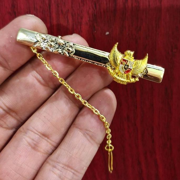 Penjepit dasi garuda model premium - jepit dasi garuda - pin jepit dasi murah