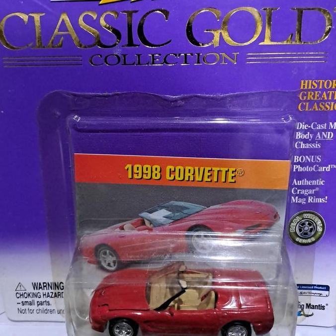 New  1998 corvette diecast 1:64 Johnny lightning