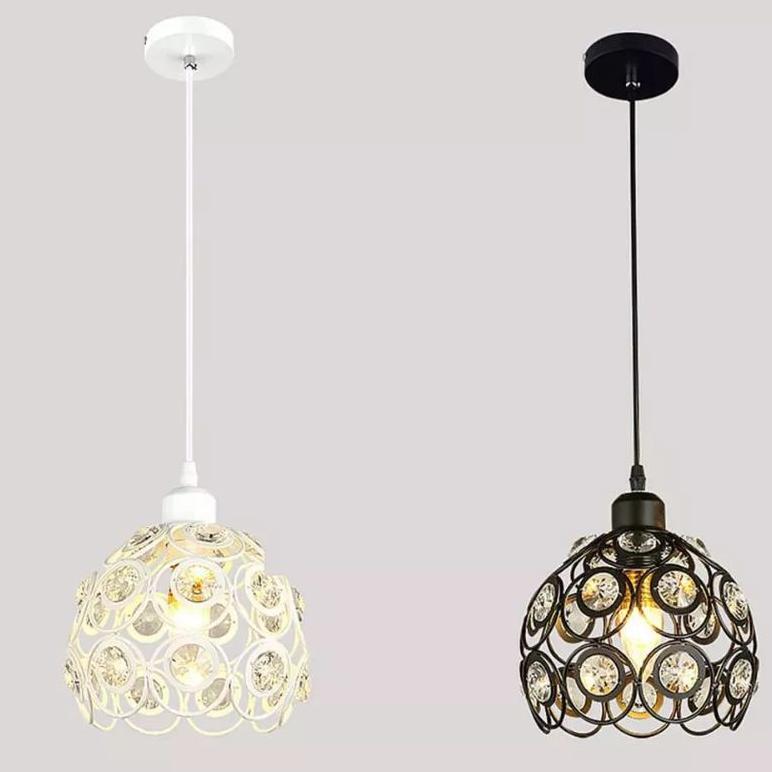 Murah Lampu Gantung Hias Kristal Minimalis Elegan