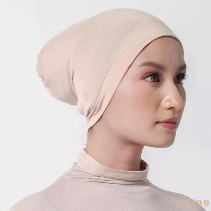 HARGA PABRIK - Cotton Inch - Amira Inner Ciput Hijab Kerudung Basic