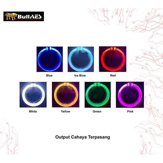 Leggero- Led Chip Angel Eye Kristal Ring Only Led Chip - Harga Satuan Lampu
