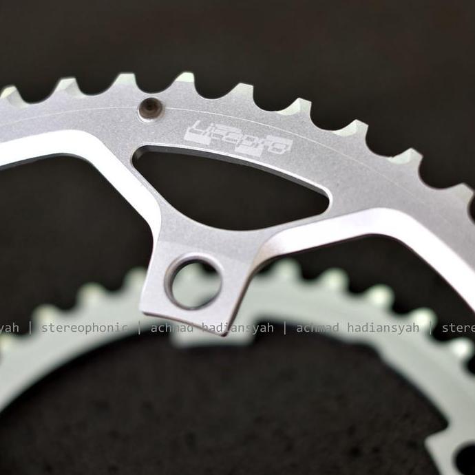 Chainring Litepro 53-39 Chainring Litepro 39-53 Chainring BCD130 5BOLT