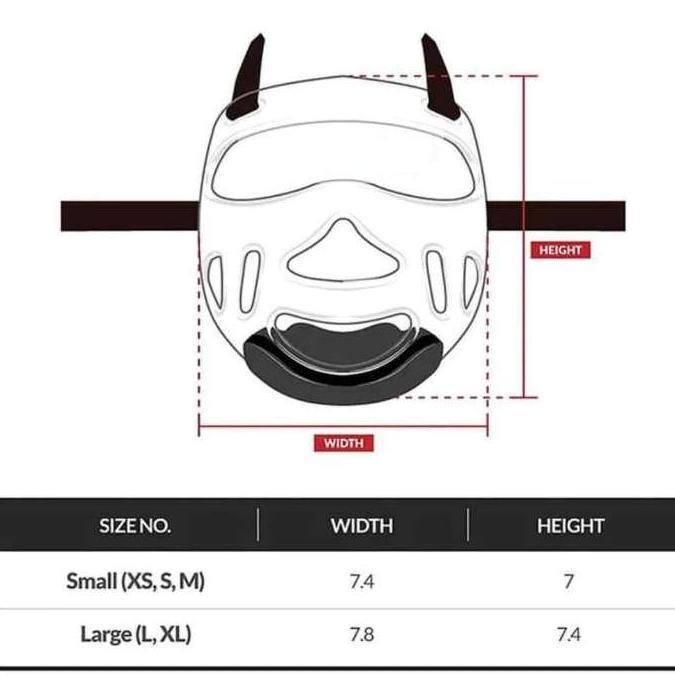 Kaca Helm Taekwondo Pelindung Kaca Headguard F Mask Taekwondo Pelindung Helm Taekwondo