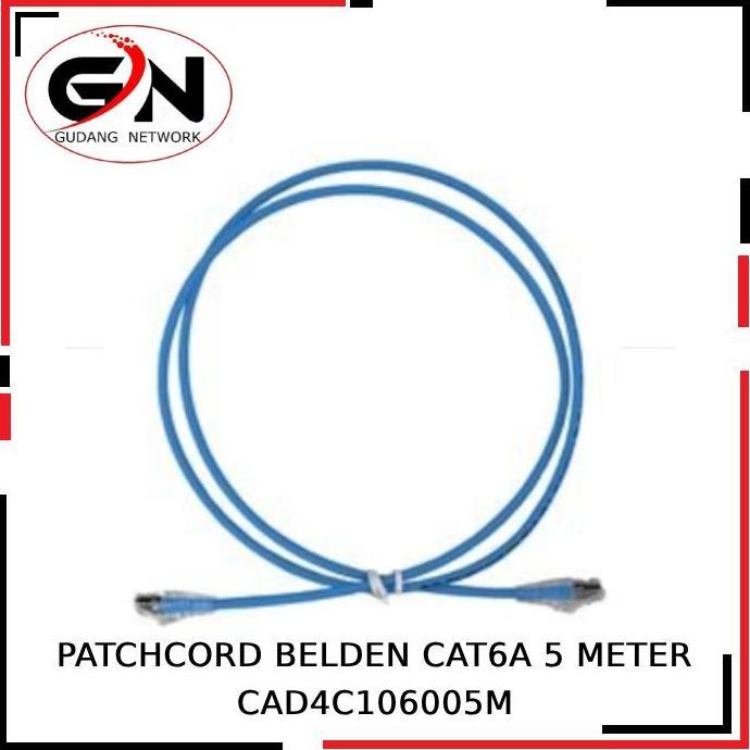 NEW PATCHCORD BELDEN CAT6A 5 METER CAD4C106005M