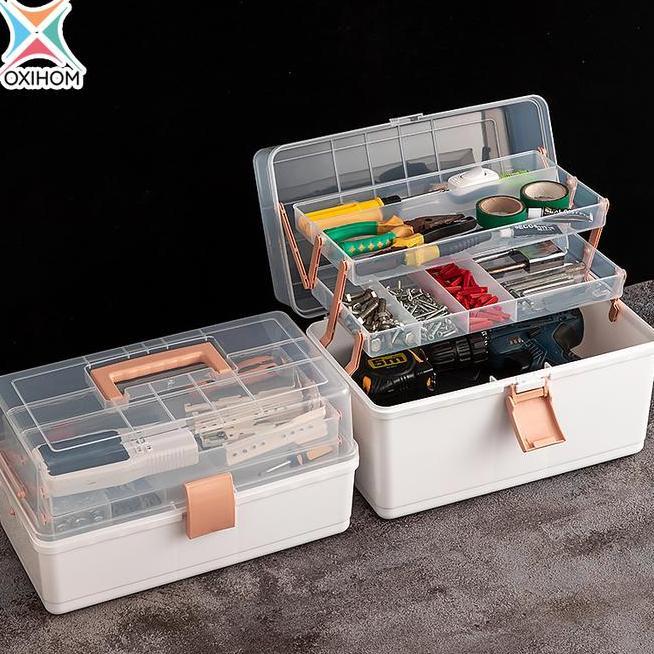Oxihom Tool Box Kotak Kotak Penyimpanan Box Mainan Box Plastik Box Pancing