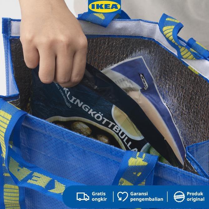 Lansungkirim- Ikea Frakta Tas Pendingin / Cooler Bag Serbaguna 38X40 Cm