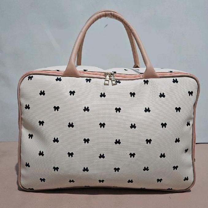 tas travel  Wanita motif pita tas koper jinjing tas mudik