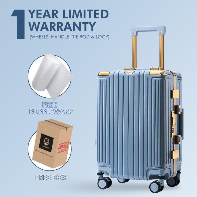 Halan- Roaming Koper Size Kabin & Bagasi Koper Wanita Koper Pria Suitcase Luggage T098