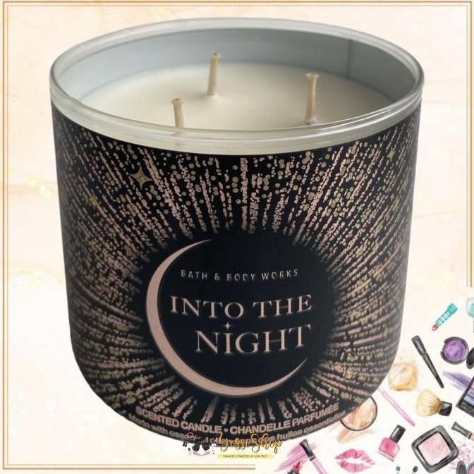BBW INTO THE NIGHT 3-Wick Scented Candle 411Gram