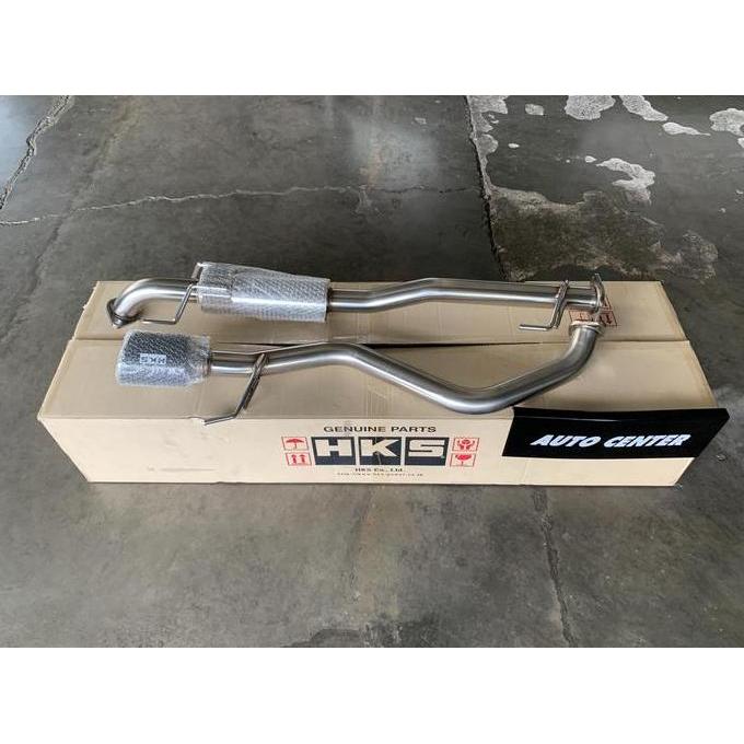 NEW Knalpot Muffler HKS Legamax Carbon Innova Reborn Fortuner VRZ 2GD
