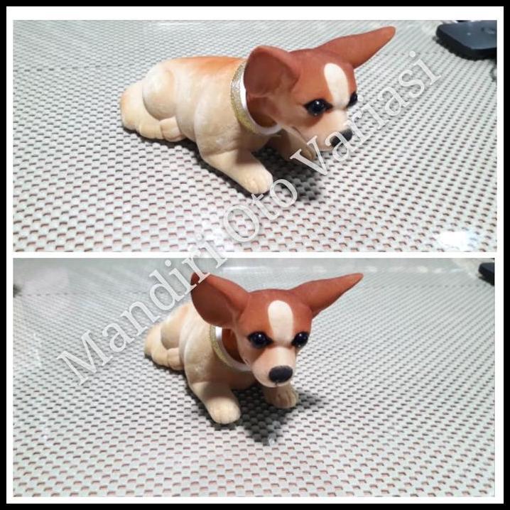 TERBARU BONEKA PAJANGAN DASHBOARD BONEKA GOYANG MOTIF ANJING CIWAWA 