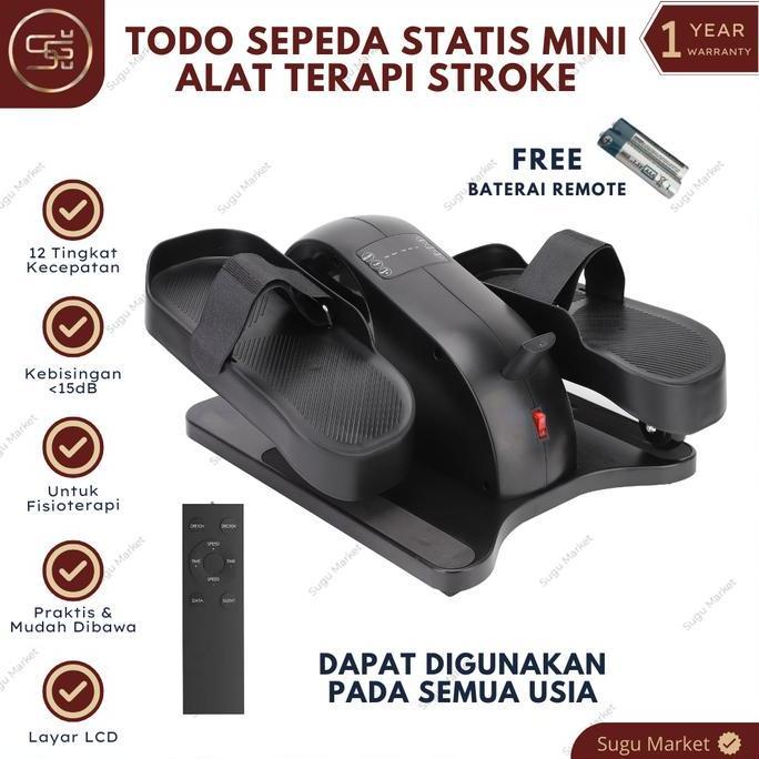 TERMURAH - Sepeda Todo Statis Mini Terapi Stroke Multifungsi | Alat Terapi Kaki | Alat Sepeda Mini T