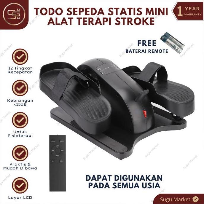 NEW Sepeda Todo Statis Mini Terapi Stroke Multifungsi | Alat Terapi Kaki | Alat Sepeda Mini Terapi S
