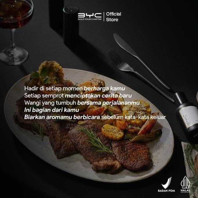 Profu- [Exclusive Live] Parfum Byc Premium Extrait De Parfum 30Ml Prestige | Nostalgic | Love Story 