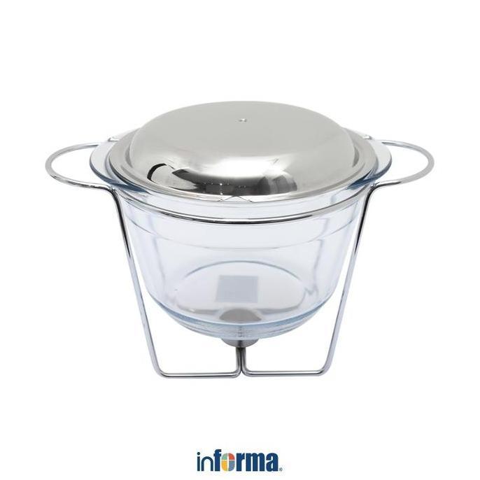 SUPER HEMAT - Informa Appetite 4 ltr Casserole Penghangat Makanan Ellipse Pemanas Sayur Wadah Prasma