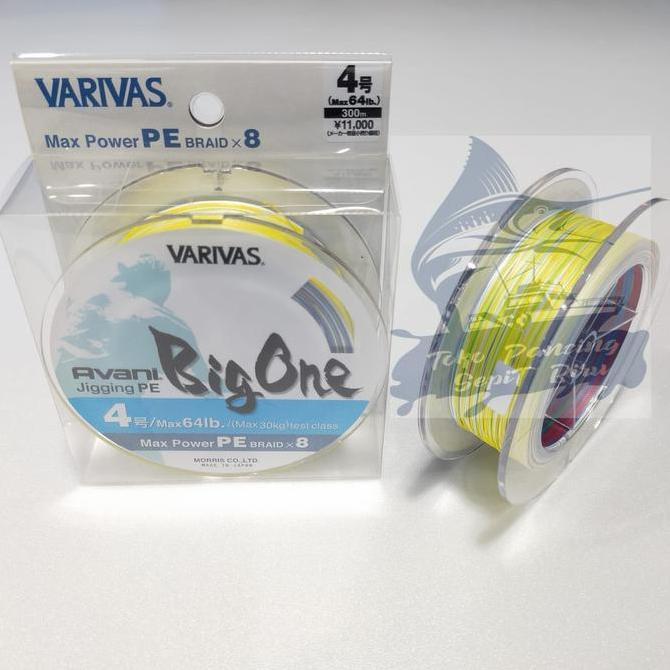 TERBARU - SENAR VARIVAS AVANI BIG ONE JIGGING PE 4 300m