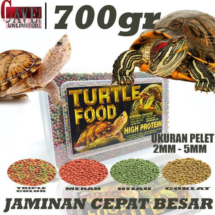 700GR  MAKANAN KURA KURA RES BRAZIL BRASIL RAZOR ALIGATOR DAMER DAMPUT MONBI CST AST AMBON TERRAPINS