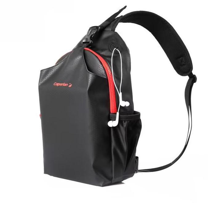 BEBAS ONGKIR - Tas Slempang Umpan Memancing Fishing Bag Lure Black