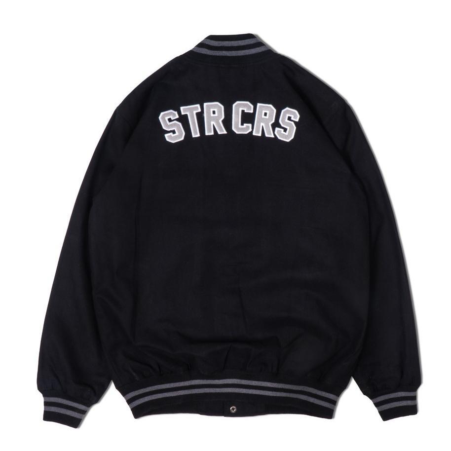 favorit starcross jaket varsity - black - js 1010