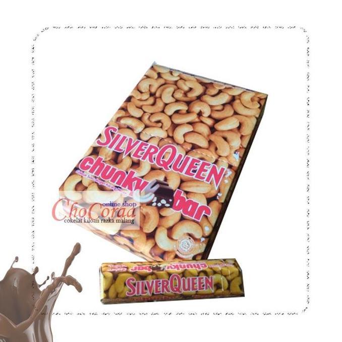 Silverqueen Chunky bar kecil kemasan box