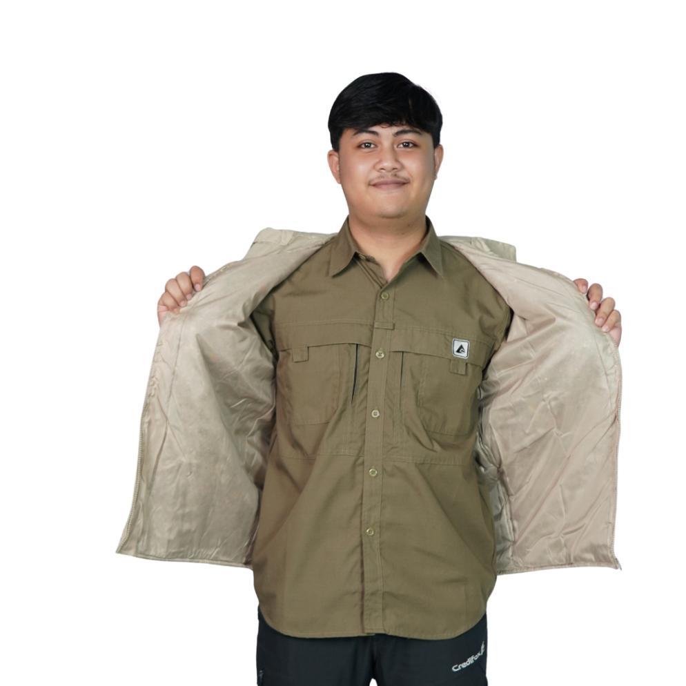 hemat credifox rompi tactical - rompi cargo - vest pria casual - rompi safety proyek - rompi vest la